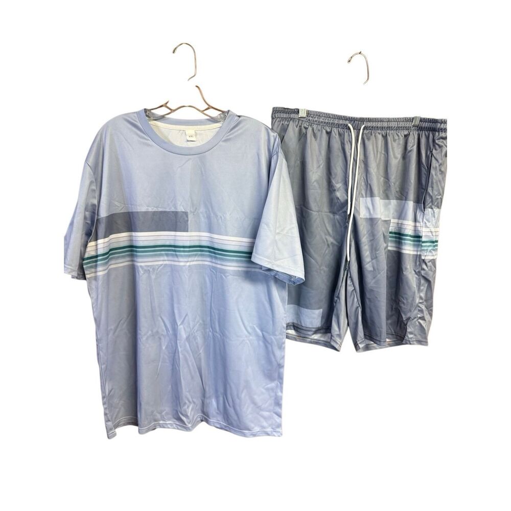 No Brand Mens Short Set Sz XL  (36-38) Grays NWOT